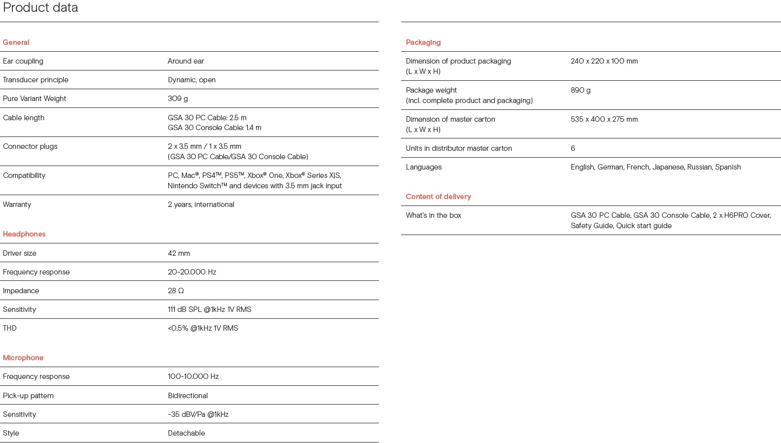 specifiche H6PRO 6bc67